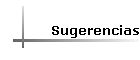 Sugerencias